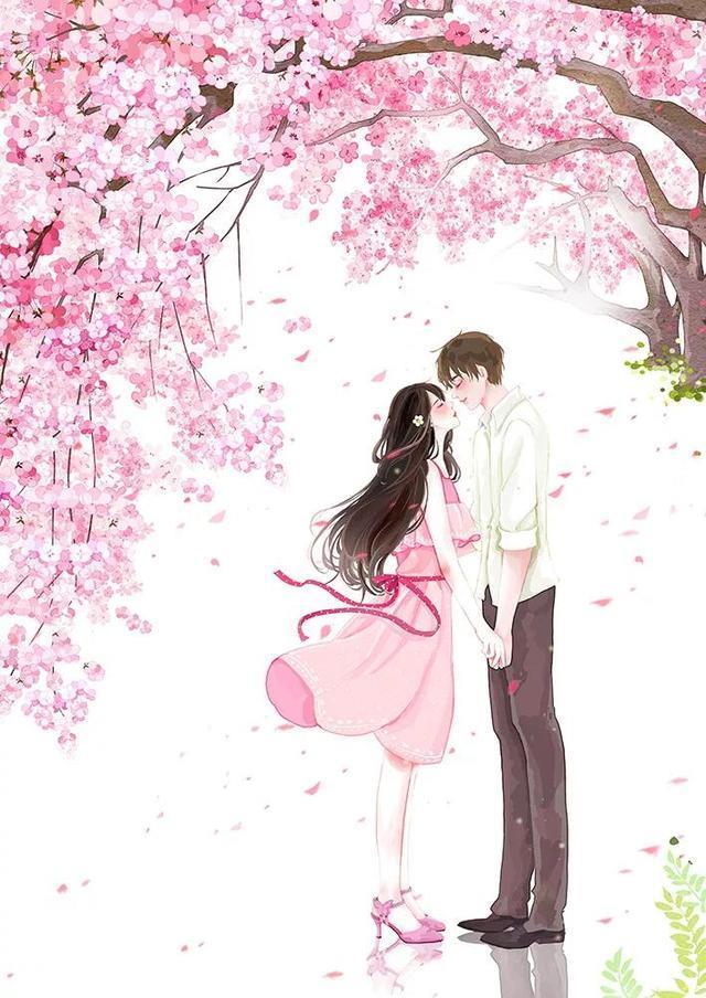 卡通爱情图片浪漫唯美情侣 浪漫爱情卡通图片大全