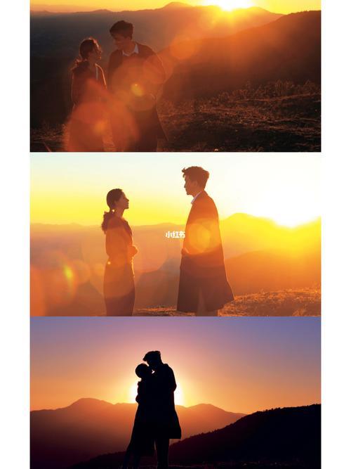 黄昏情侣图片 黄昏爱情图片