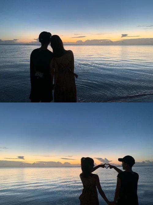 黄昏情侣图片 黄昏爱情图片