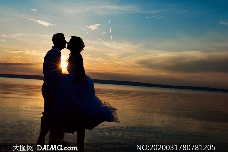 黄昏情侣图片 黄昏爱情图片