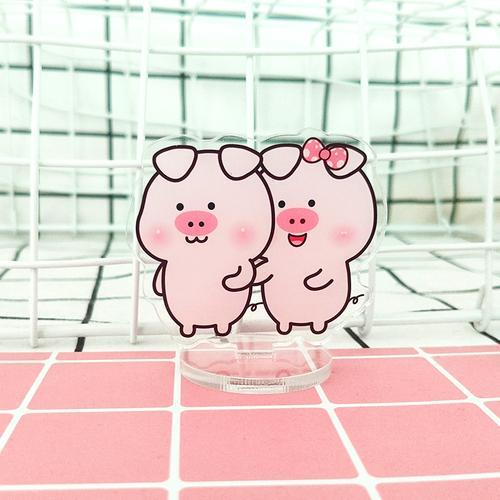 猪的情侣图片 情侣猪猪图片可爱两张