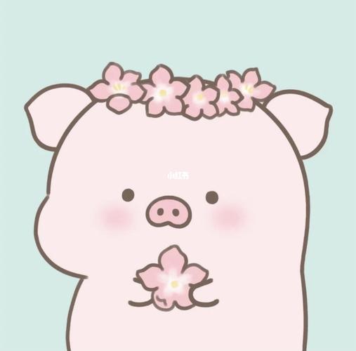 猪的情侣图片 情侣猪猪图片可爱两张