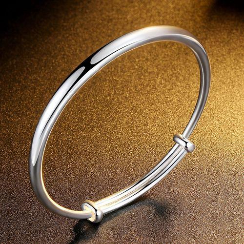 情侣银手镯图片大全 最新款银手镯图片大全