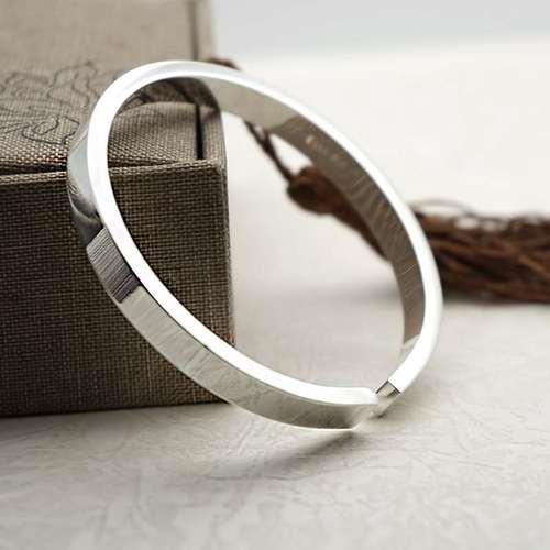 情侣银手镯图片大全 最新款银手镯图片大全