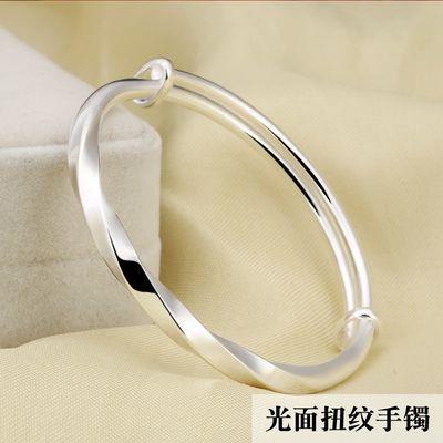 情侣银手镯图片大全 最新款银手镯图片大全