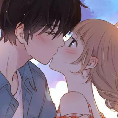拥吻图片动漫情侣 情侣拥抱动漫图