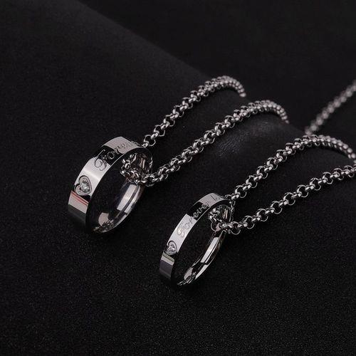 情侣项链图片 情侣款项链