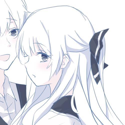 情侣图片二次元 二次元情侣头像图片