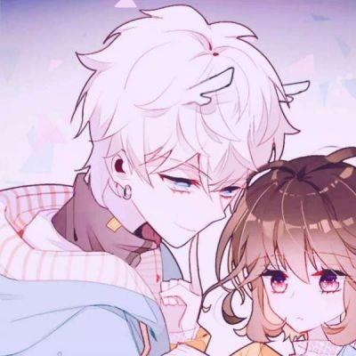 动漫人物情侣双人图片 动漫情侣图片