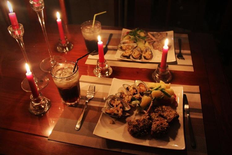 情侣晚餐图片 情侣午餐图片大全