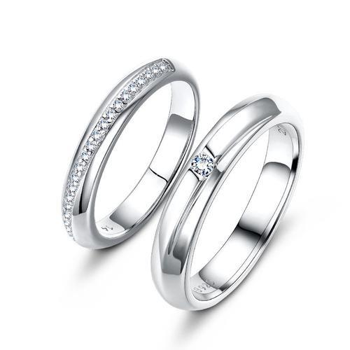 情侣银戒指图片 情侣金戒指图片大全