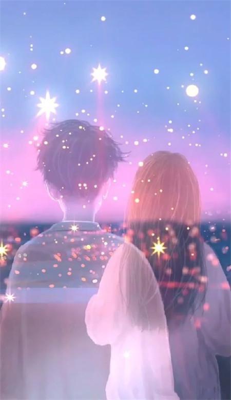 情侣背景图片大全 超好看的情侣背景图