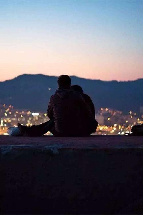 浪漫情侣背影图片 情侣背影图片唯美清纯