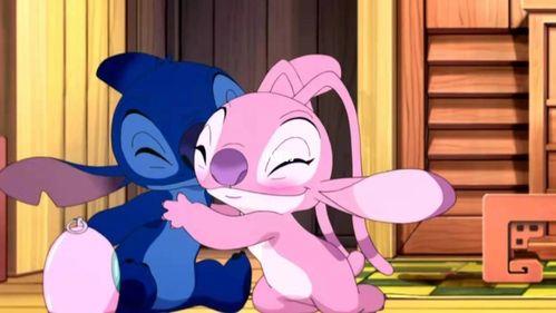 史迪仔和安琪情侣图片 史迪仔的女朋友安琪壁纸