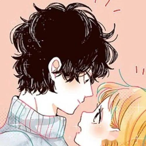 动漫情侣图片一男一女 一男一女卡通图情侣