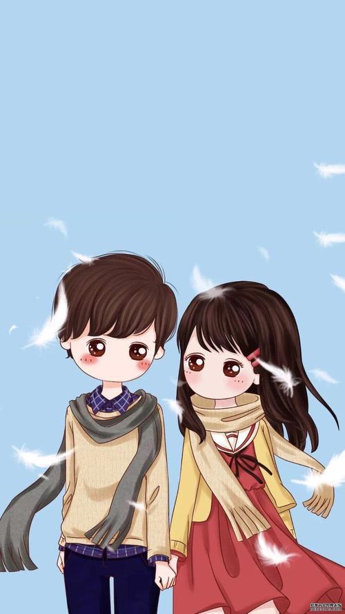 情侣背景图片一对 情侣图片背景