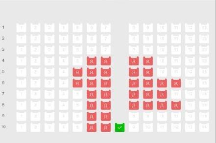 电影院情侣座位图片 电影院什么厅有情侣座