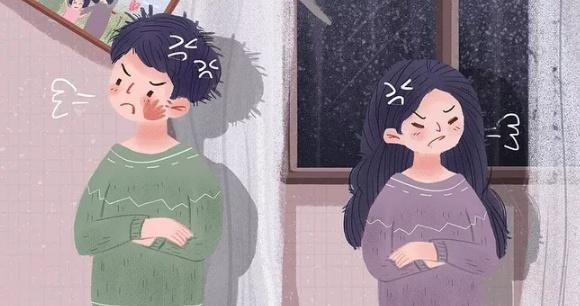 情侣吵架的图片 两人吵架的图片