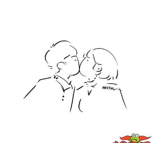 情侣图画简单又好看 画一对情侣的图片简单