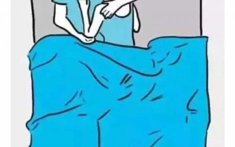 情侣睡觉姿势图 情侣入睡唯美图片