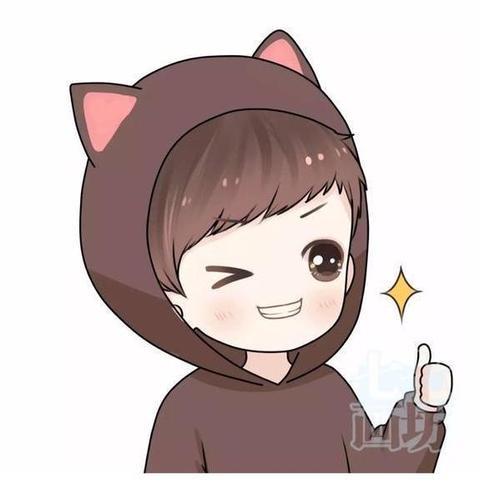 卡通情侣图片呆萌一对 情侣图片卡通萌萌一对可爱两人