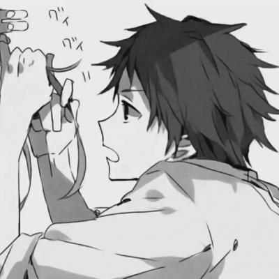 情侣图片一左一右黑白 男女一左一右情侣图片