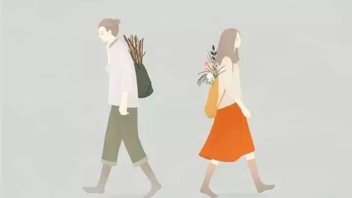 情侣分手背影离去图片 男女分手背影离去图片