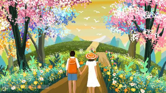 风景情侣图片 微信情侣图片情侣专用风景