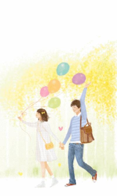 动态图情侣 情侣的图片