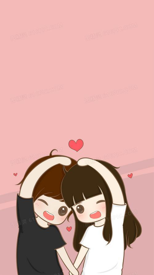 浪漫卡通情侣图片 卡通情侣图片