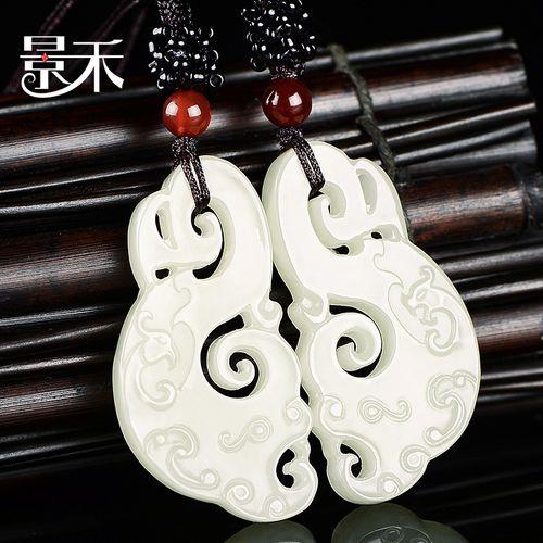 情侣玉佩吊坠图片 情侣玉坠款式图片