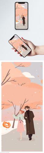 情侣屏保图片一左一右 情侣屏保壁纸一左一右