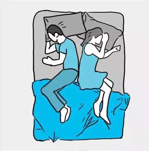 情侣床上图片 情侣卧室图片