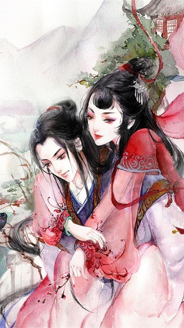 古风动漫情侣图片 古风动漫情侣图片唯美意境图片