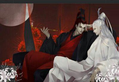 黑白无常情侣图 黑白无常情侣头像