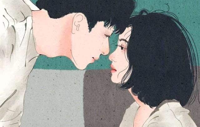 情侣分开图片 情侣照一人一张分开图