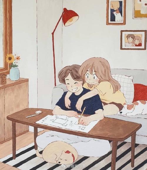 情侣日常图片 情侣间的图片