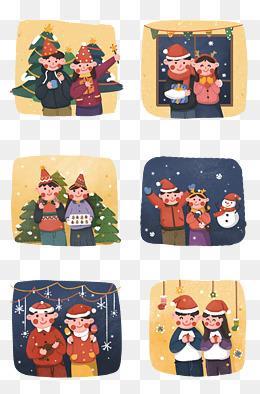 圣诞情侣图 圣诞情侣照片