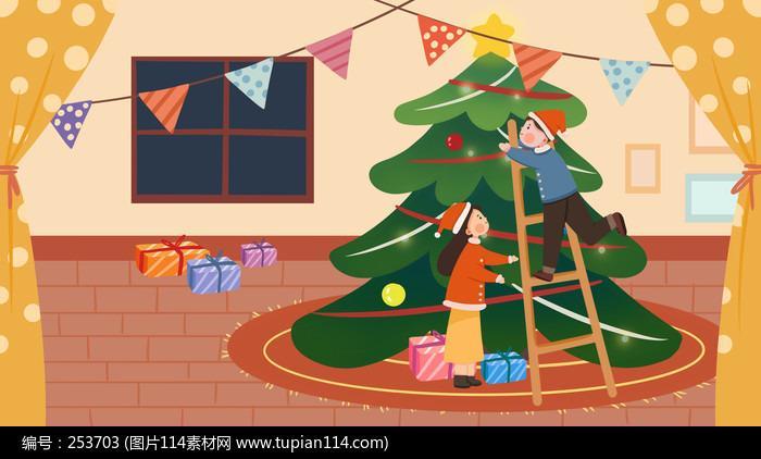 圣诞情侣图 圣诞情侣照片