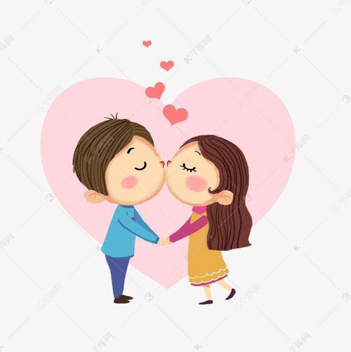 情侣卡通图案 卡通动漫情侣图片