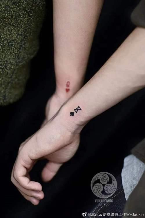 纹身图片情侣 情侣个性纹身