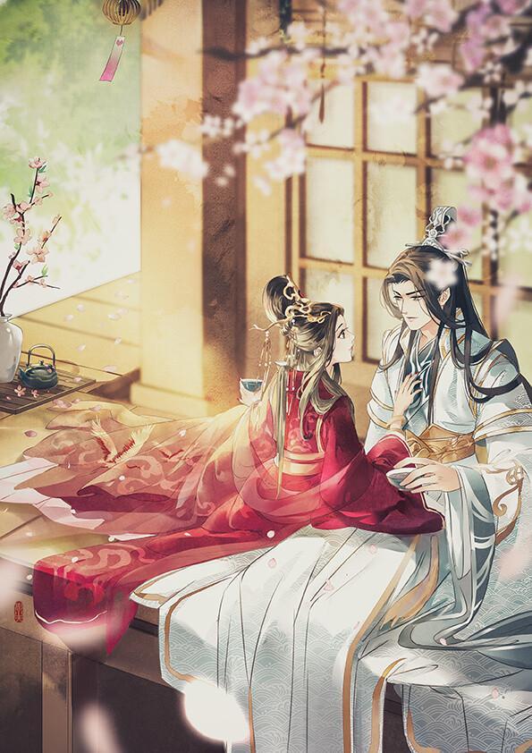 古风图片情侣 古风图片情侣图片虐心