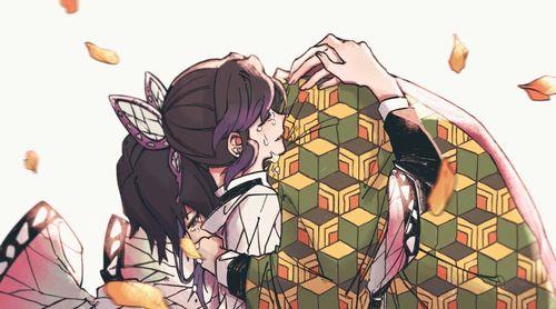 蝴蝶忍义勇情侣图片 富冈义勇和蝴蝶忍情头