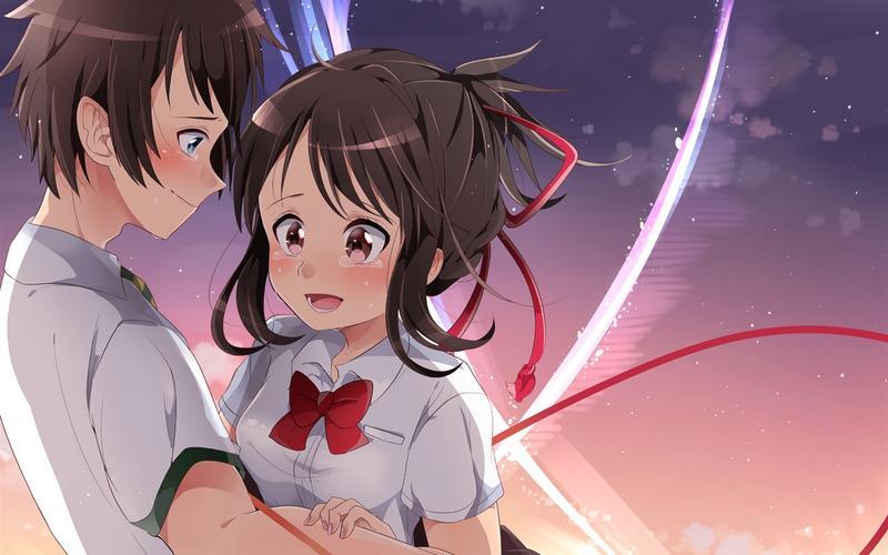 你的名字图片高清壁纸情侣 你的名字情侣动态壁纸下载