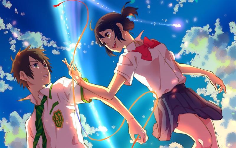 你的名字图片高清壁纸情侣 你的名字情侣动态壁纸下载