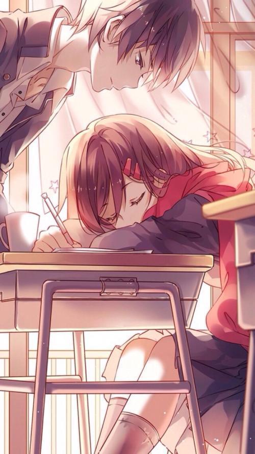 卡通情侣图 卡通人物情侣图片