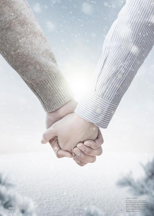 情侣对视图片 情侣之间对视