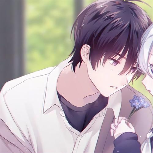 情侣图像一左一右分开 情侣一左一右两张图片