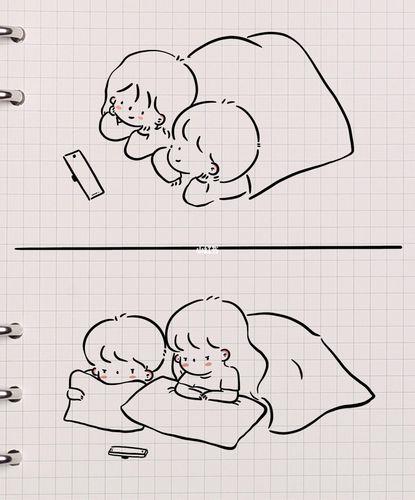 情侣简笔画图片 情侣画图片简笔画