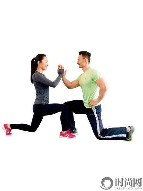 情侣锻炼图片大全 情侣一起锻炼的说说
